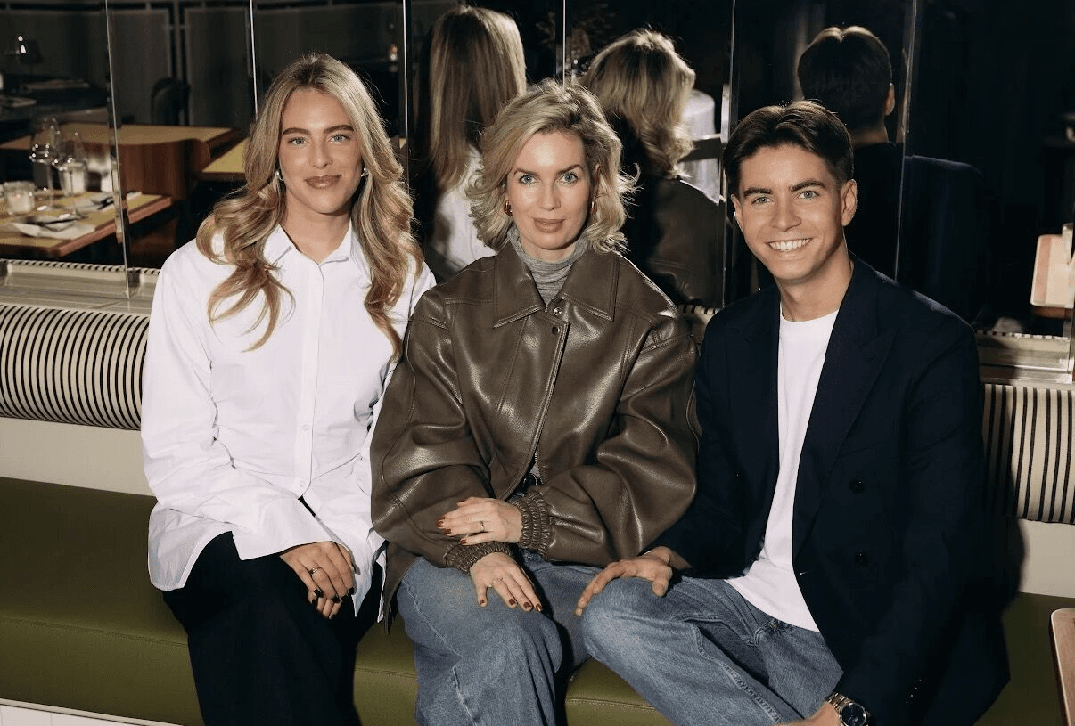 Charlotte, Sabine og Ivar, Influentials' stifterteam, på hovedkontoret i Rotterdam